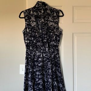 Above the knee dress